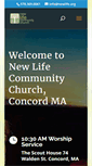 Mobile Screenshot of newlife.org